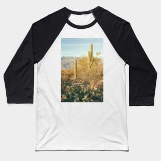 Saguaro and Cacti Baseball T-Shirt